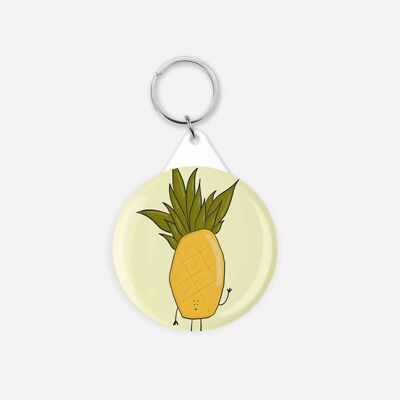Porte-clés ananas - Design ananas amusant