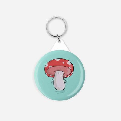Porte-clés champignon enchanteur
