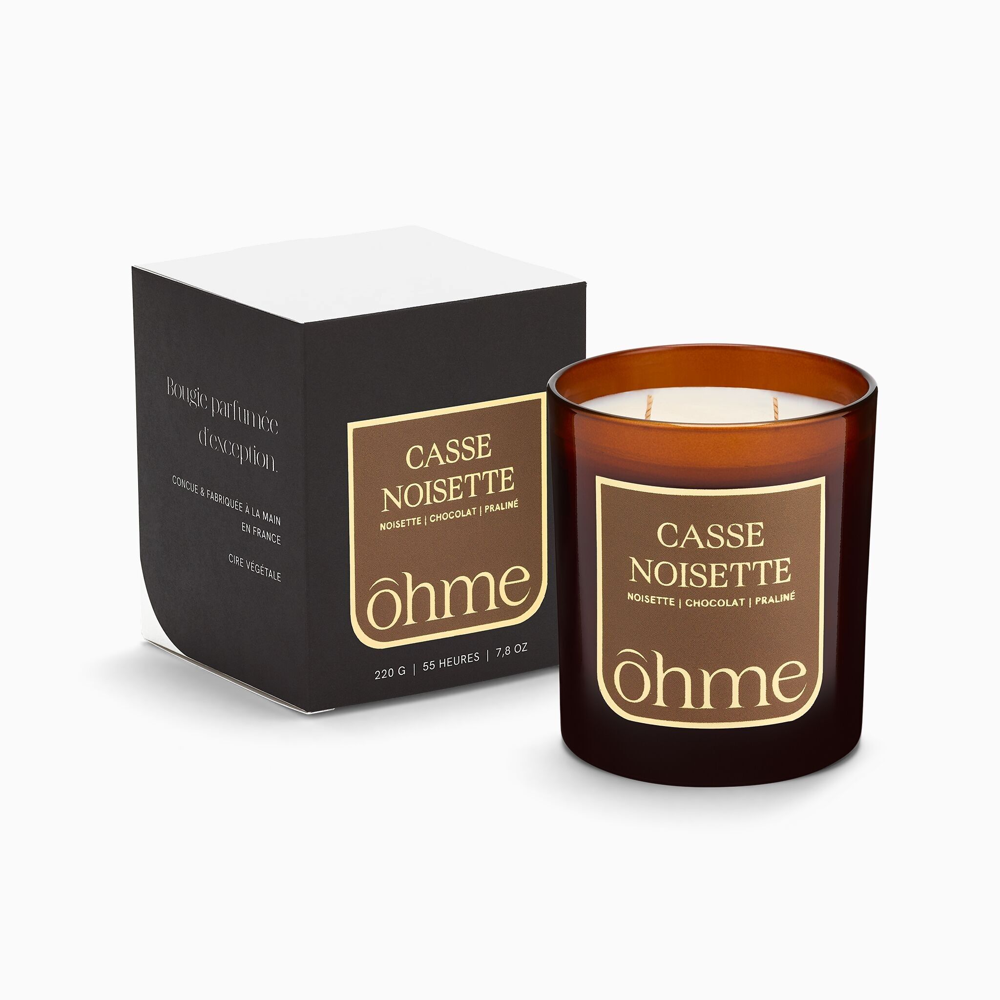 Large Nutcracker Scented Candle | Vegetable Wax, 220g (2 wicks)