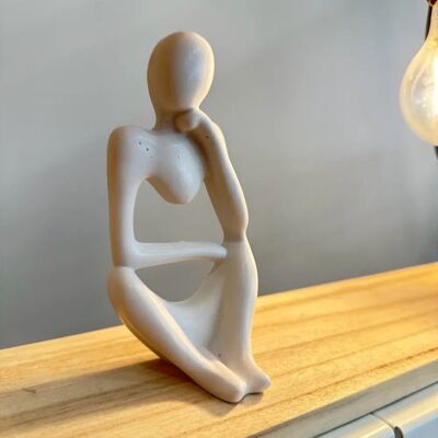 Set di 3 statuette femminili - Resina ecologica