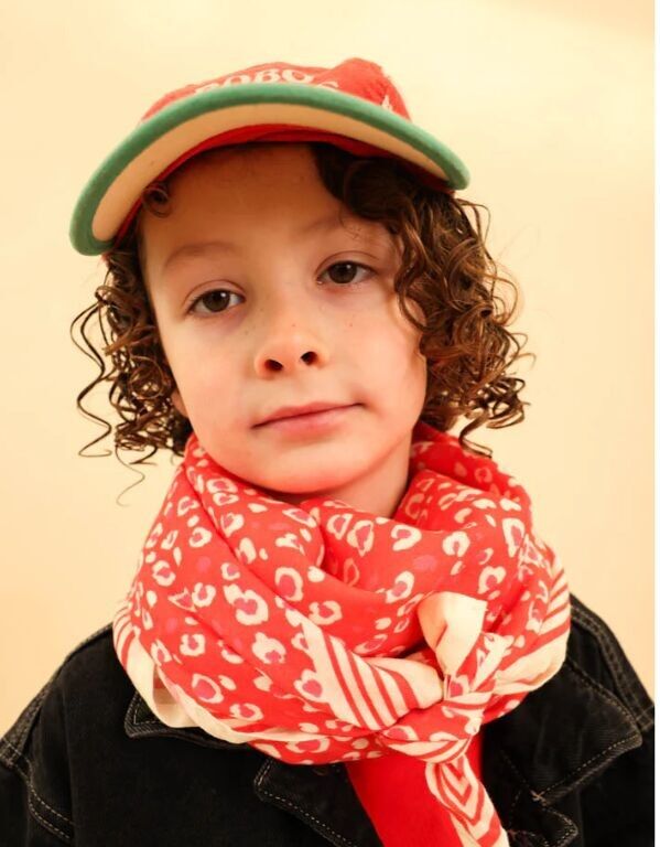 Foulard Adulte Graou Cerise