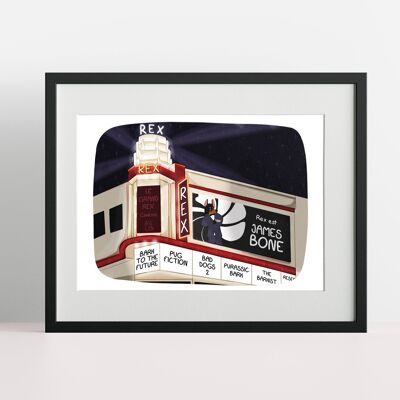 The Grand Rex - The Paris of Animals - A4 & A5 Print