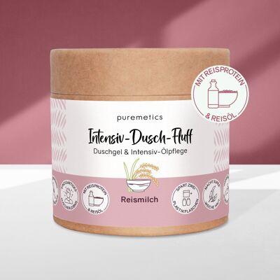 Mousse de douche intensive « Lait de riz »