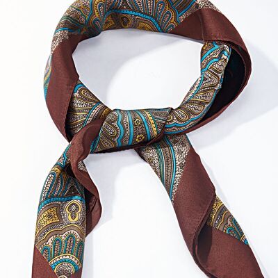 Foulard à motif 70x70 cm FL37
