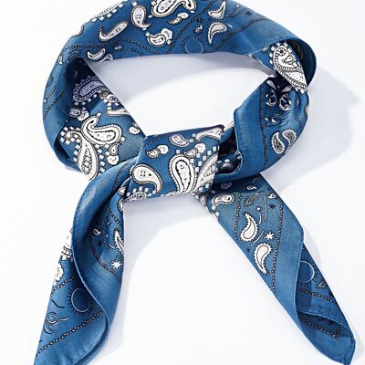 Foulard à motif 70x70 cm FL36
