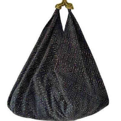 Handcrafted Dotted Tote - M