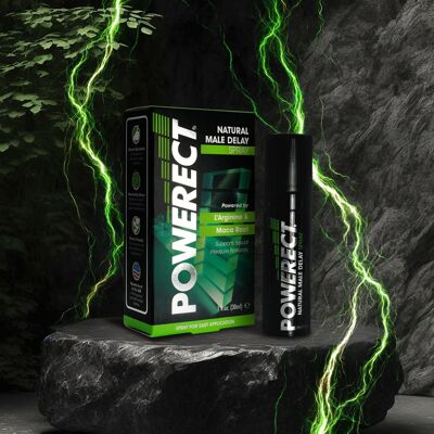 Spray retardante natural Skins Powerect para hombre (sin fragancia)