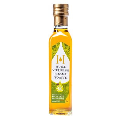 Aceite de sésamo virgen tostado, 25 cl