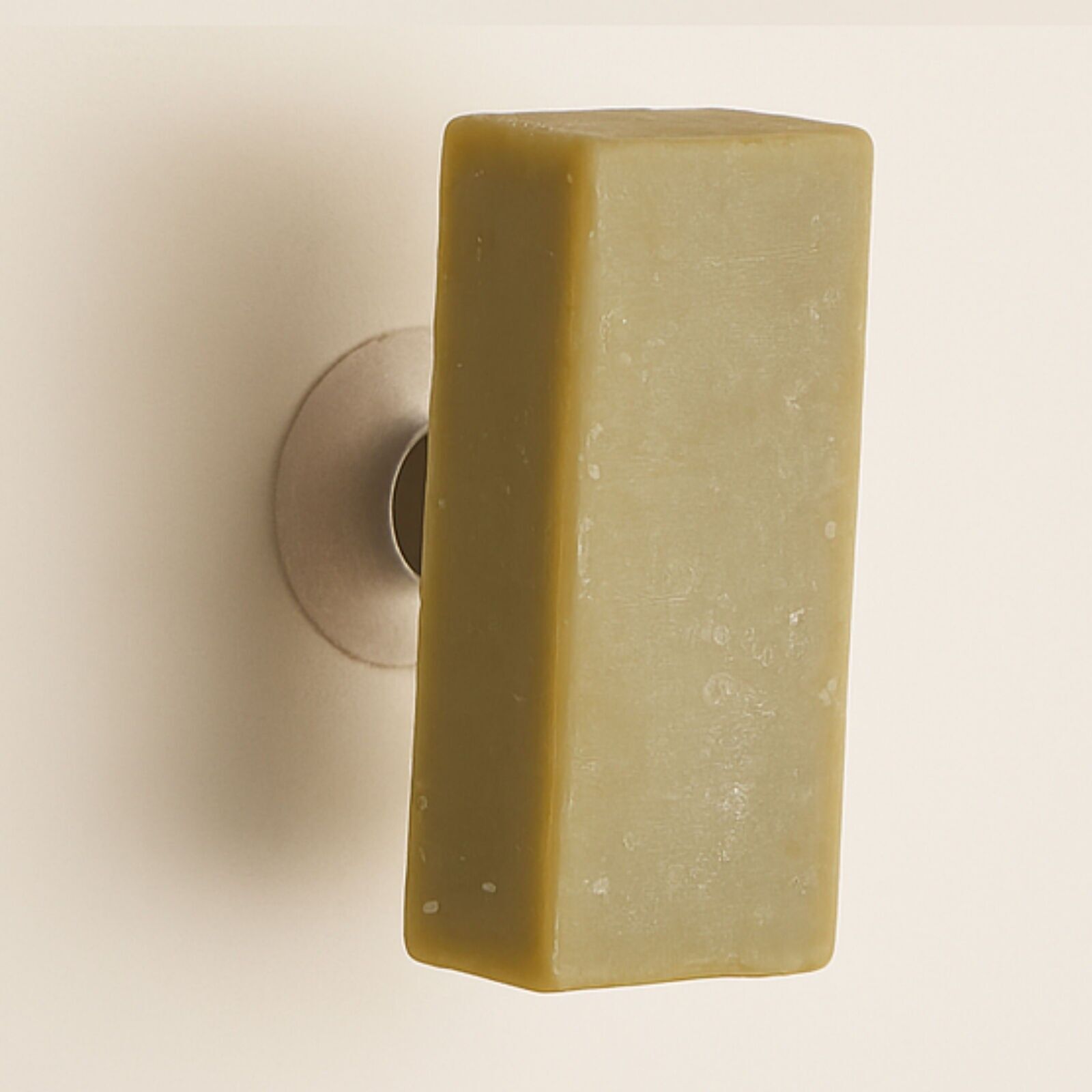 Magnetic Soap Holder with Suction Cup No Drilling Required – Hygienic & Stylish – Wall Mounted Bathroom, Kitchen, Shower – Keeps Soap Dry – Made in France