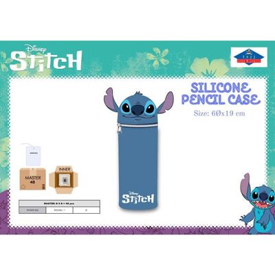 Trousse Silicone Stitch 19 x 6 Cm