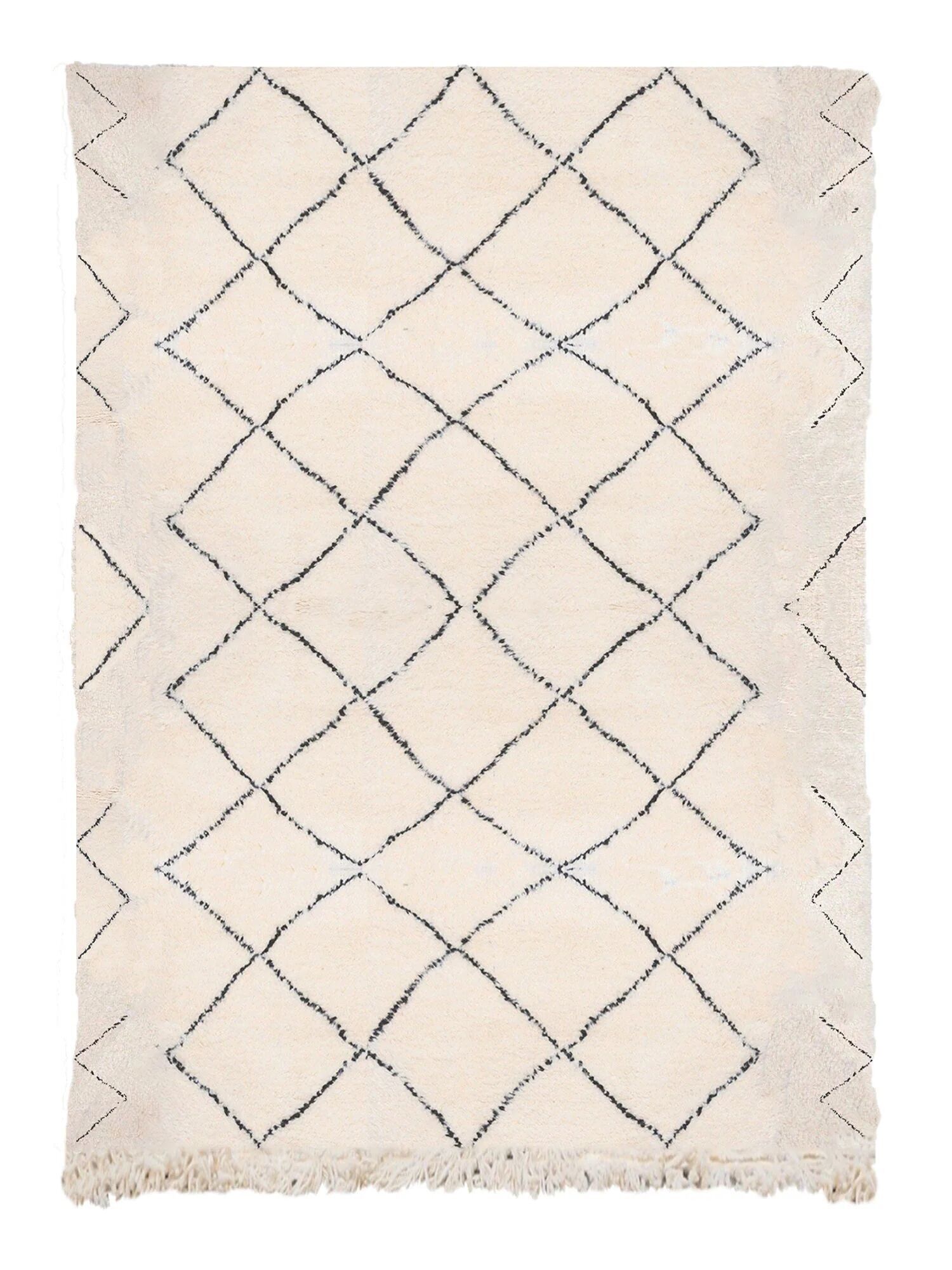 Authentic Berber Carpet – Cherratin Design | Custom Handmade Moroccan Wool Runner 80x240 cm