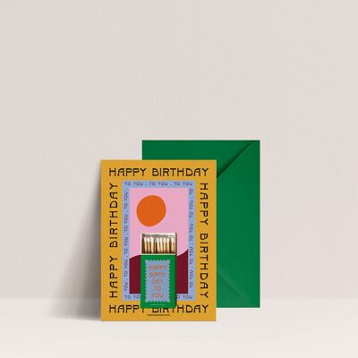 Birthday Card - Happy Birthday to you
