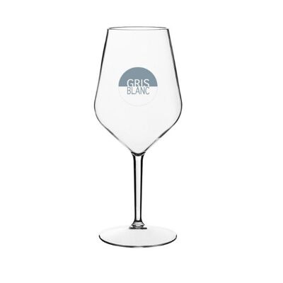 Verre Gris Blanc