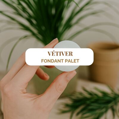 " Vetiver " - Fondant parfumé 5h