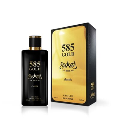 Chatler 585 Gold Classic Pour Homme 100ml Eau De Parfum