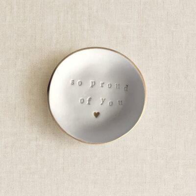 'So Proud of You' Trinket Dish