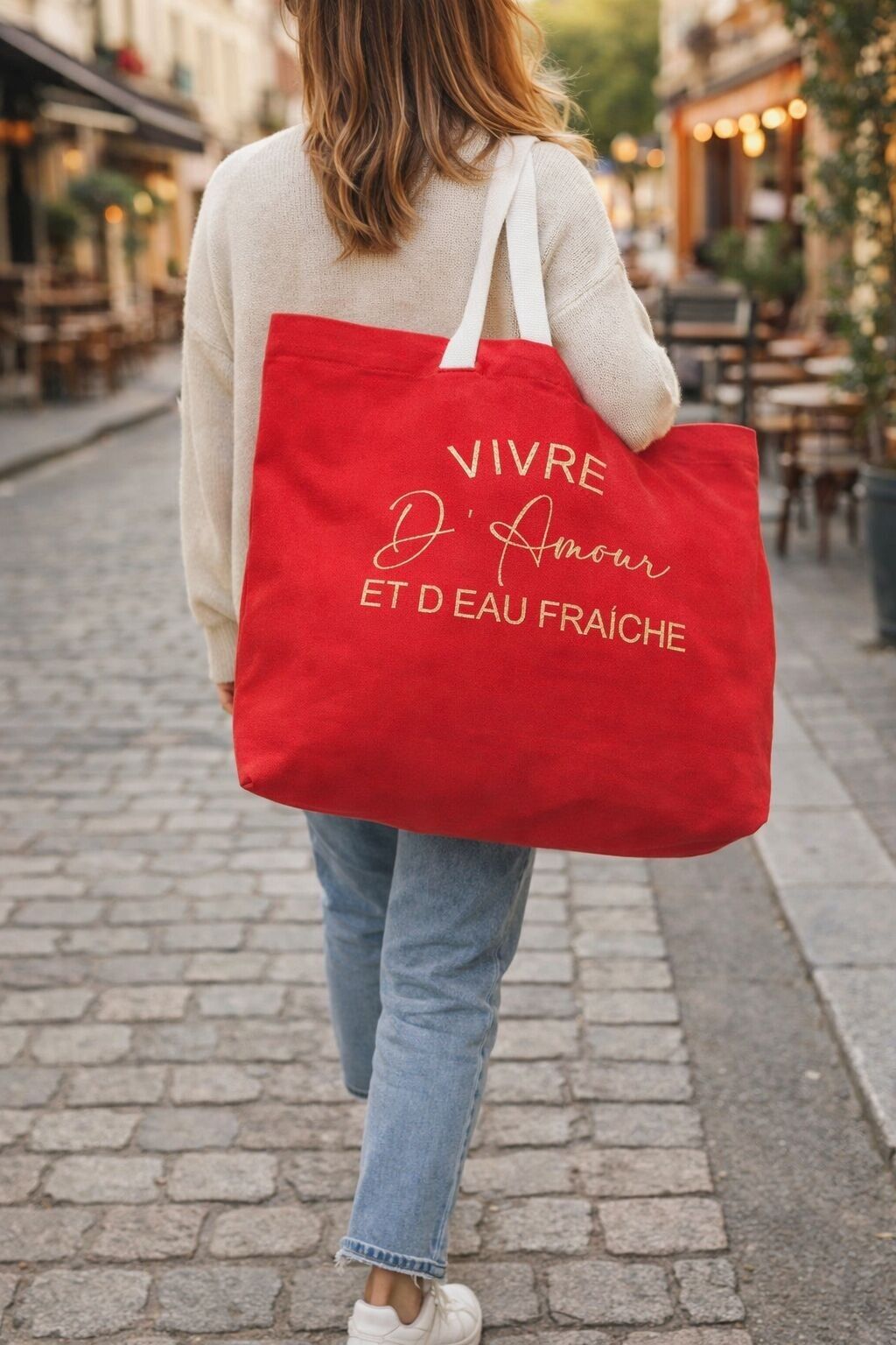 Bolso tote grande - Colección San Valentín