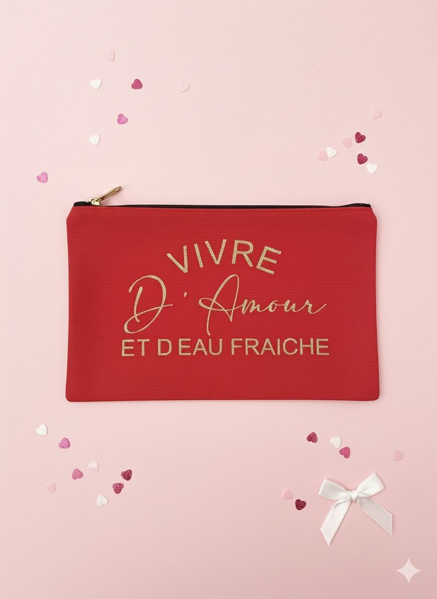 Bolsa con cremallera - Colección San Valentín