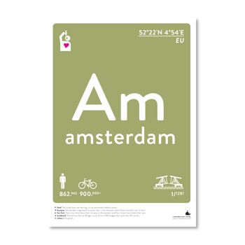 Amsterdam - couleur A4 1