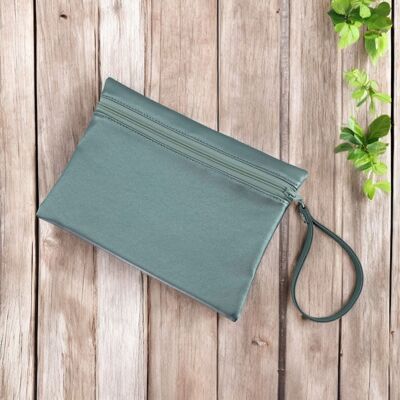 Borsa M, "Simili" argento