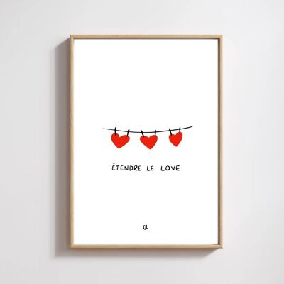Illustrazione A5 Diffondi l'amore