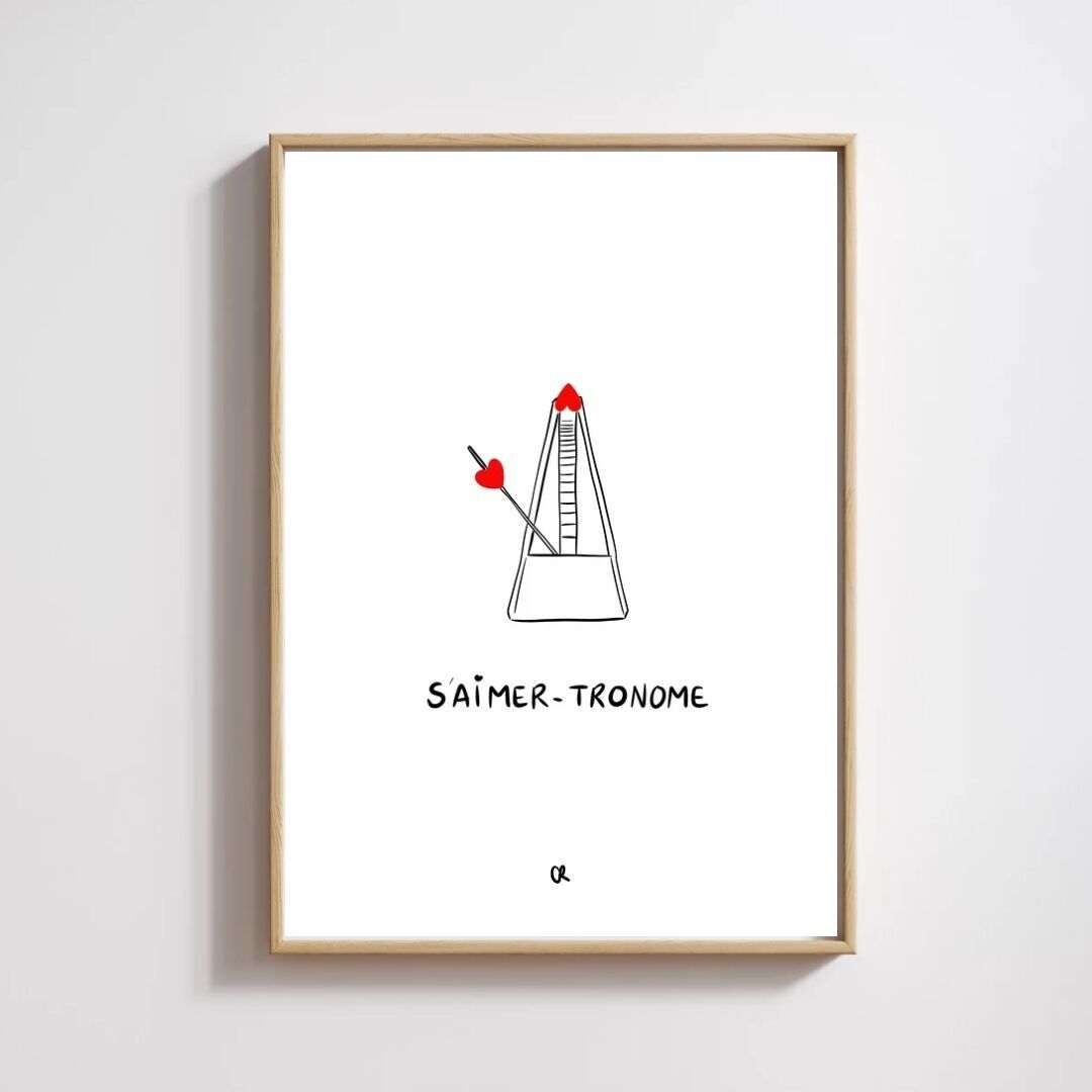 Illustrazione A5 "Amare se stessi" Serie musicale