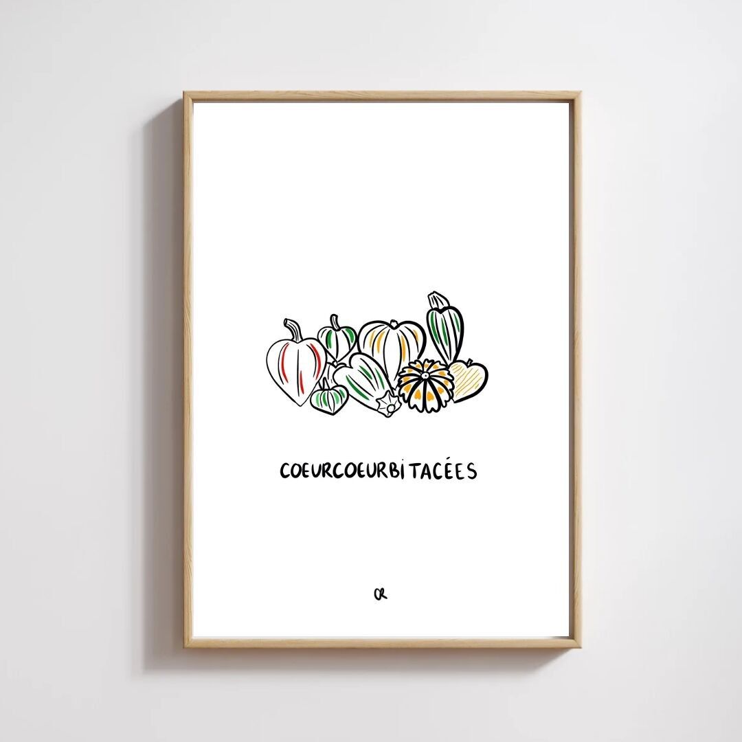 Illustrazione A5 “Coeurcoeurbitaceae”