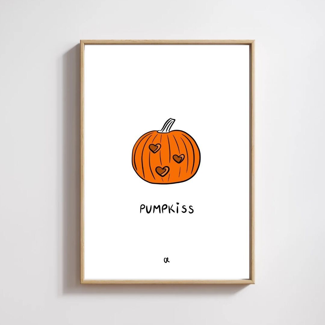 Illustrazione A5 "Pumkiss"