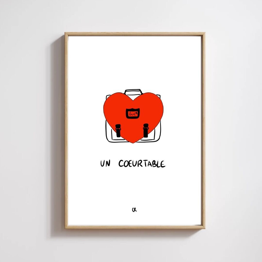 Illustrazione A5 “Coeurtable”