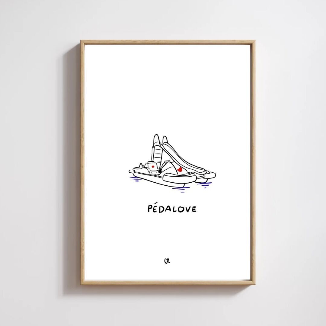 Illustrazione A5 "Pedalove"