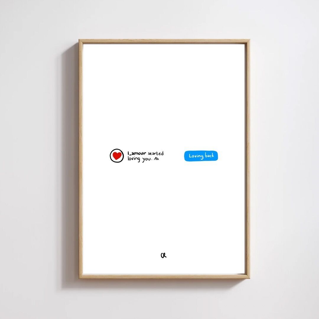 Illustrazione A5 “Nuovo amante”