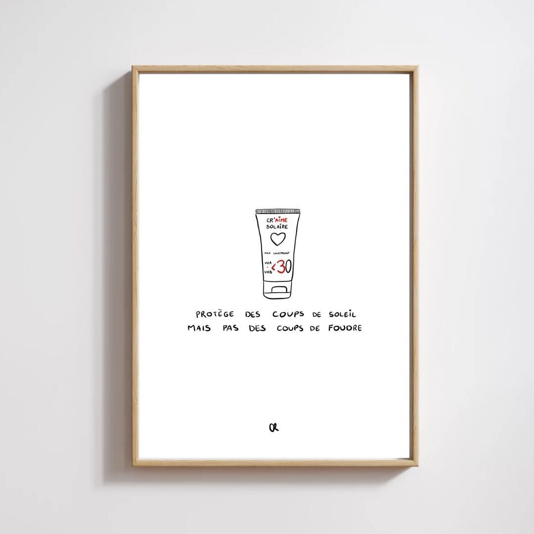 Illustrazione A5 "Amore solare"