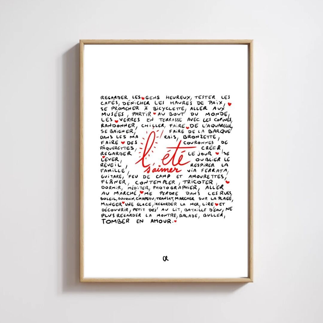 Illustrazione A5 "estate"