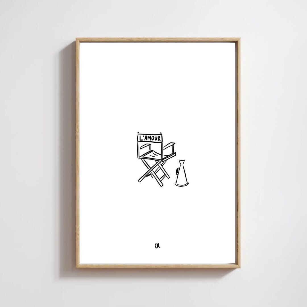 Illustrazione A5 “Il nostro film d’amore”