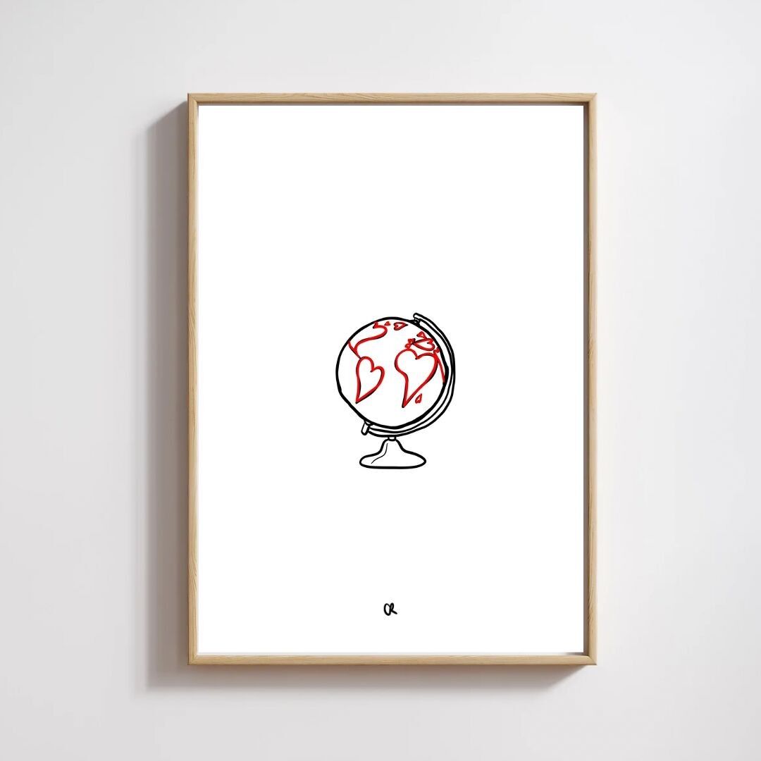 Illustrazione A5 “Pianeta Amore”