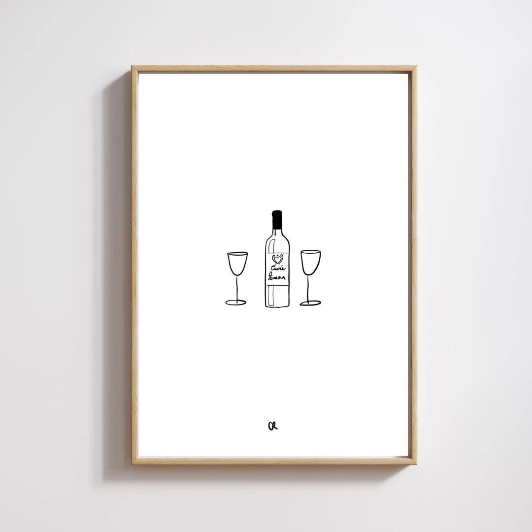 Illustrazione A5 “Cuvée Amour”