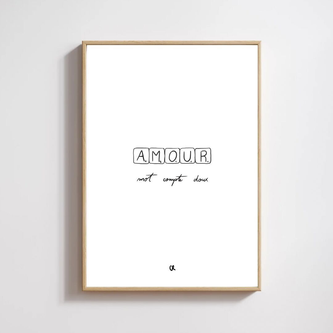 Illustrazione A5 "Dolce conteggio delle parole"