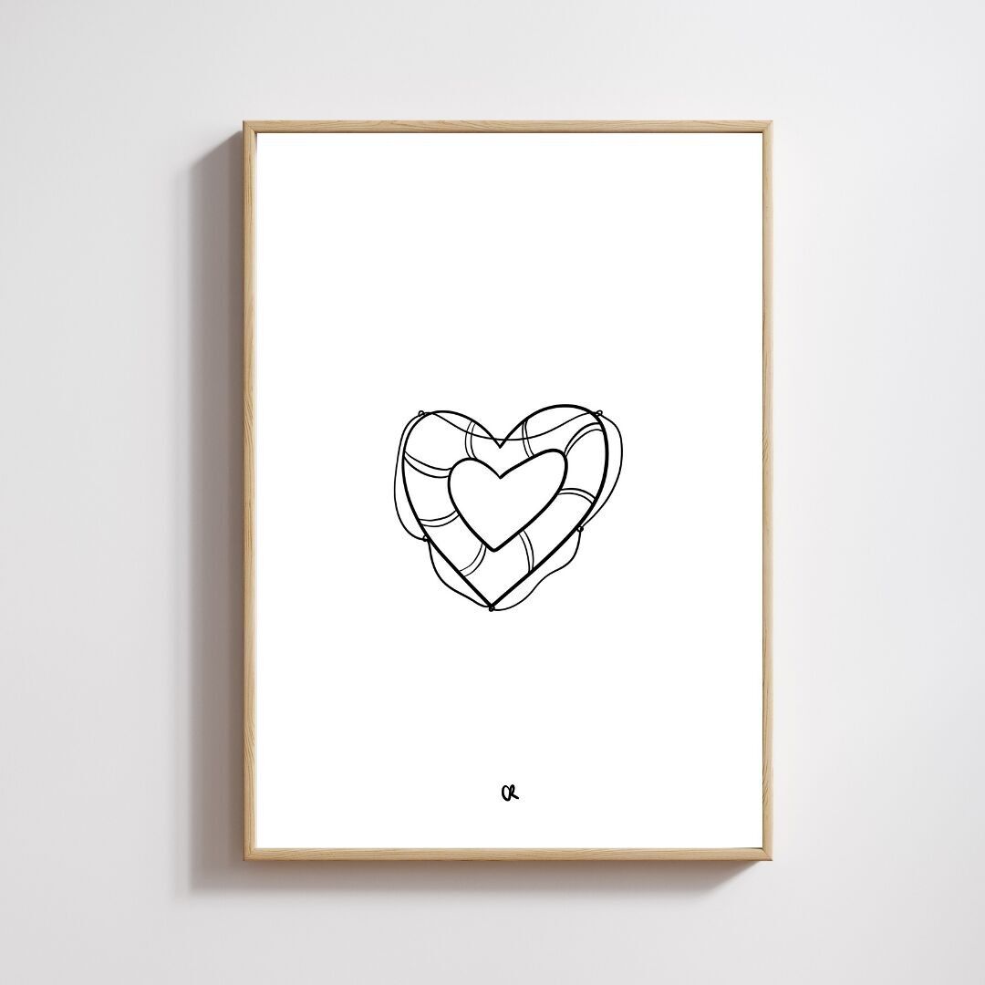 Illustrazione A5 "Un uomo innamorato"