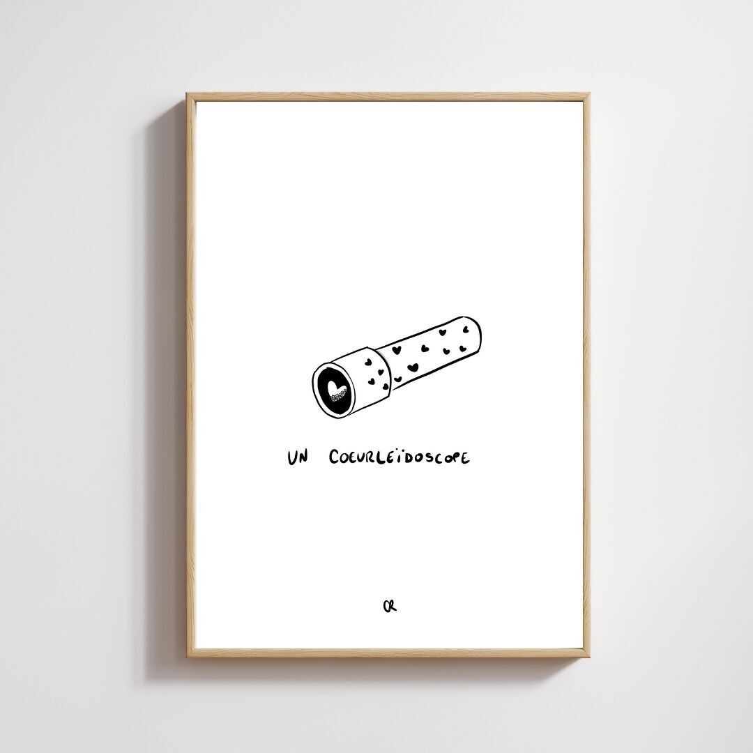 Illustrazione A5 "Coeurleidoscopio"