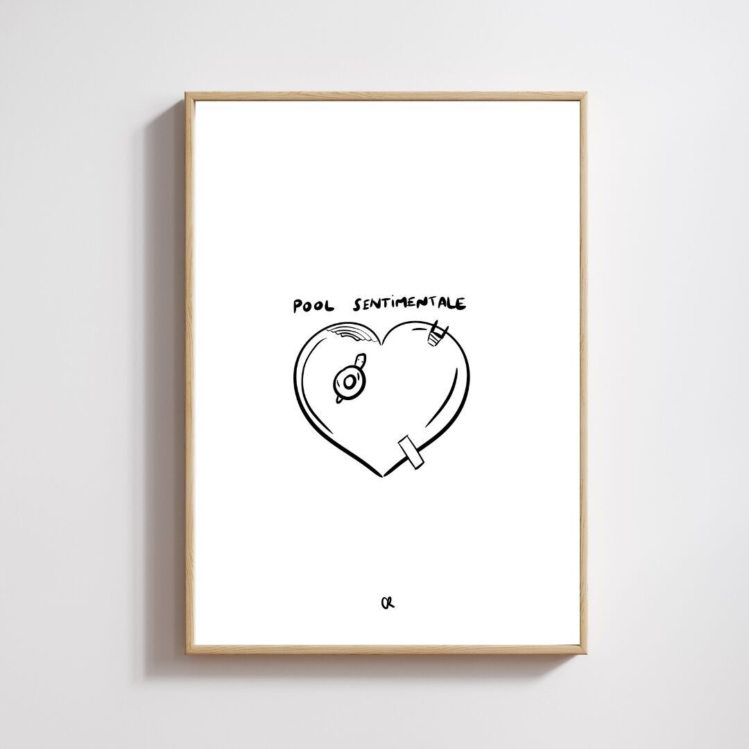Illustrazione A5 “Sentimental Pool”
