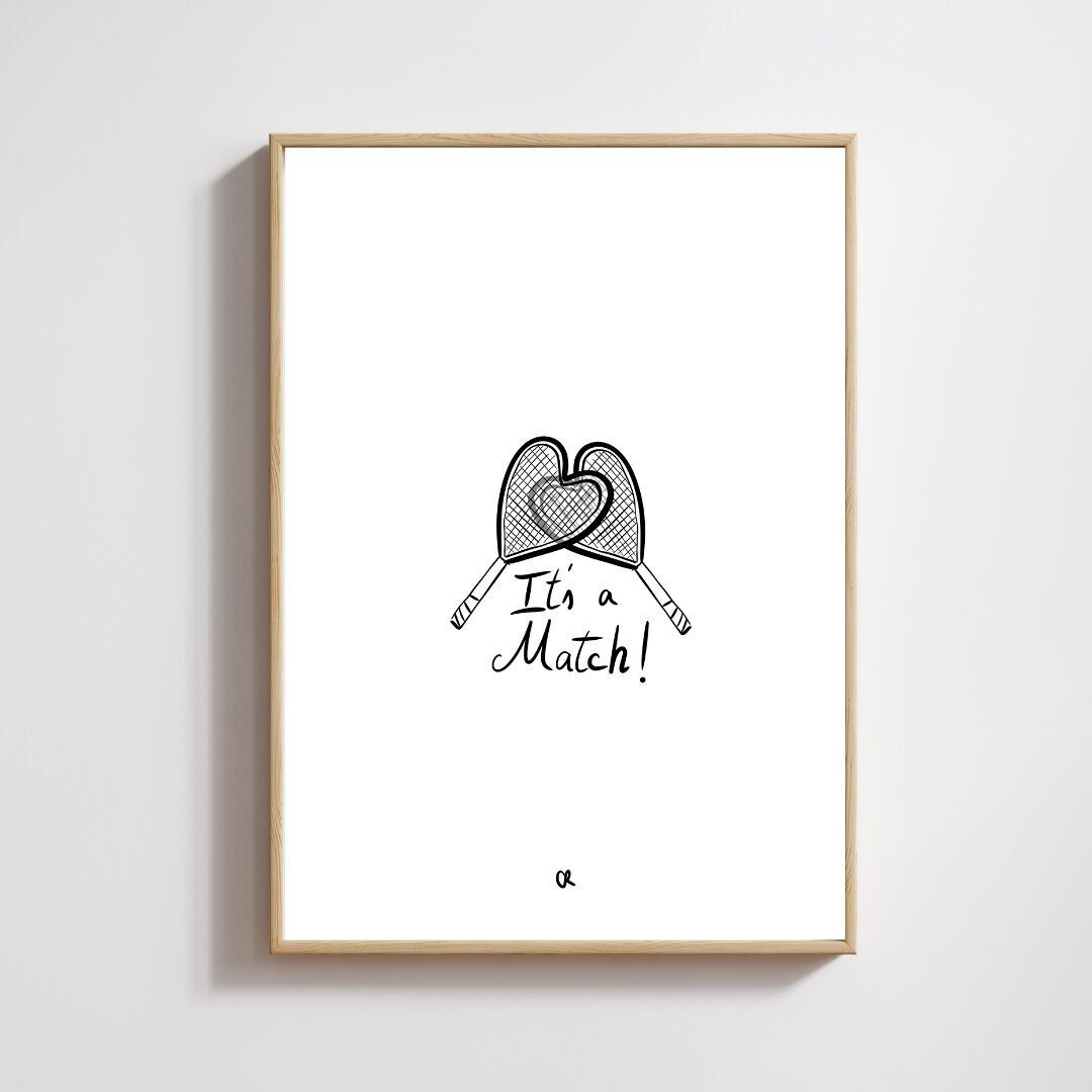 Illustrazione A5 "È una partita"