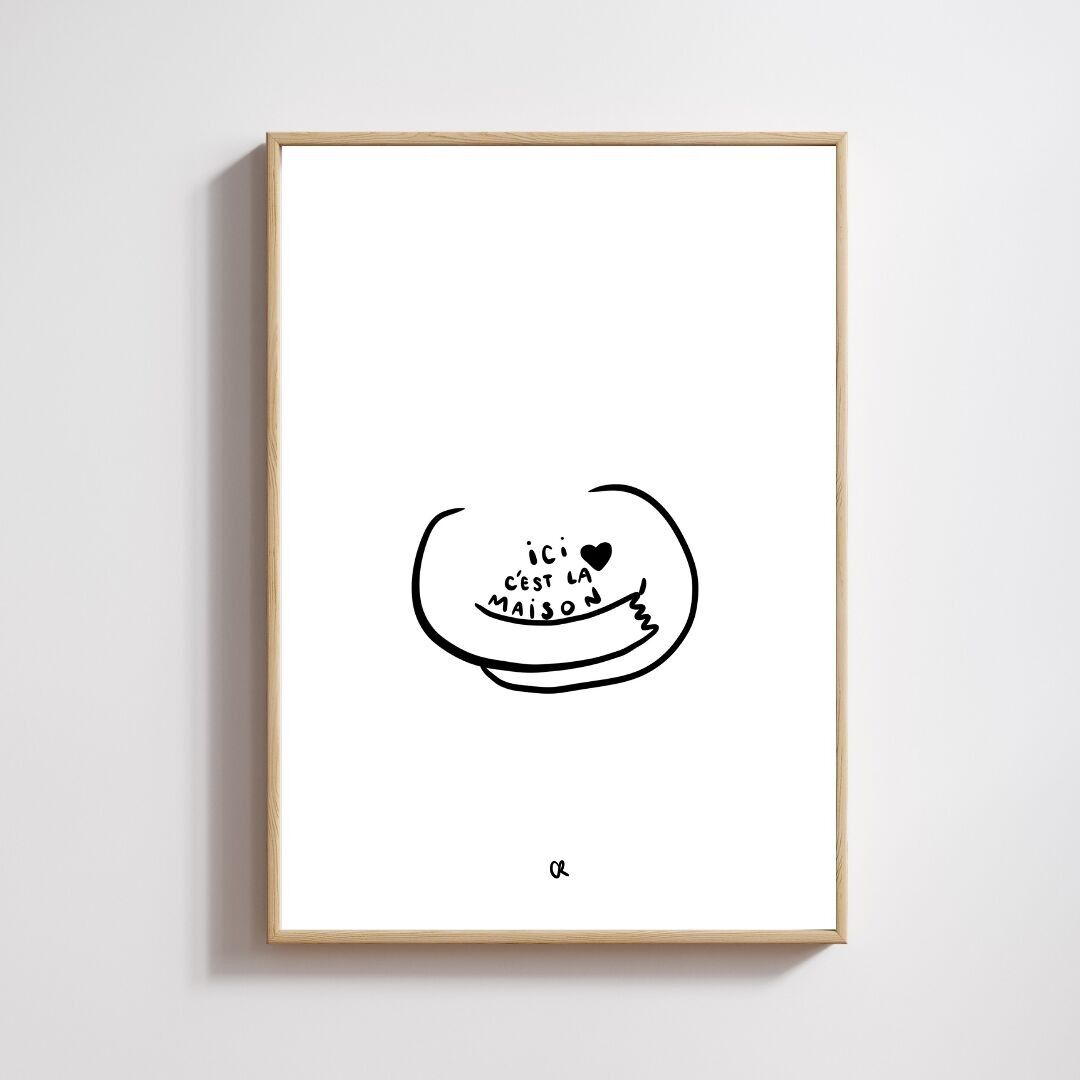 Illustrazione A5 "Questa è casa"