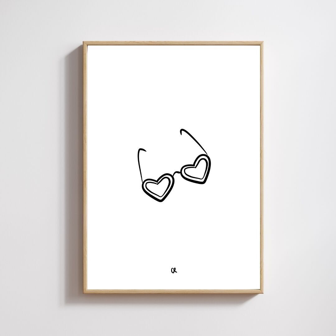 Illustrazione A5 "Vedere la vita nell'amore"