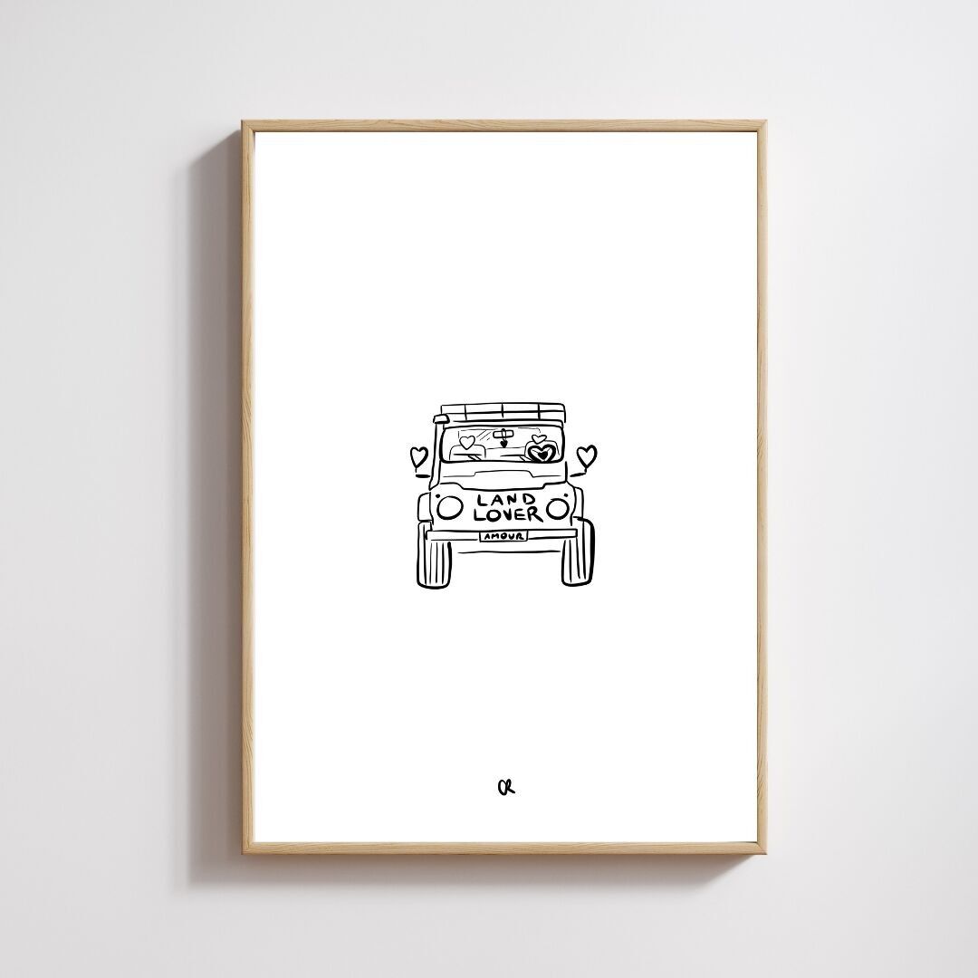 Illustrazione A5 "Amante della terra"