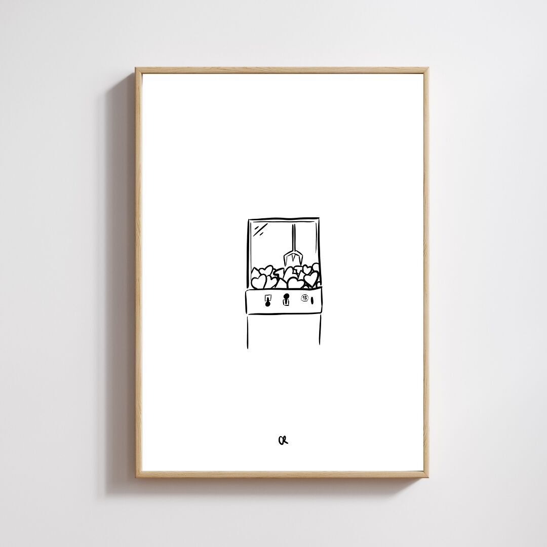 Illustrazione A5 "Acchiappacuori"