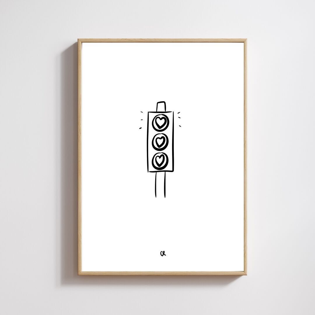 Illustrazione A5 "Semaforo verde"