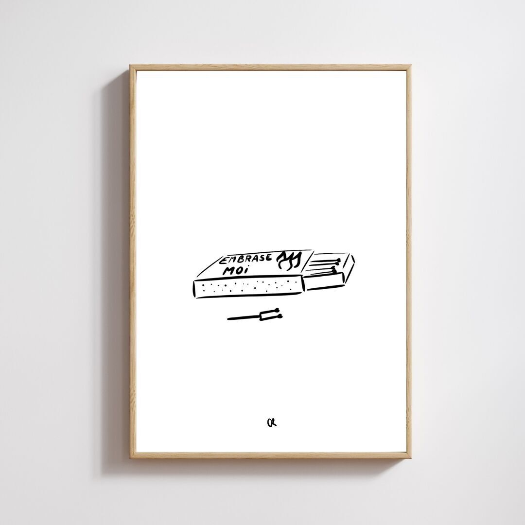 Illustrazione A5 "Baciami"