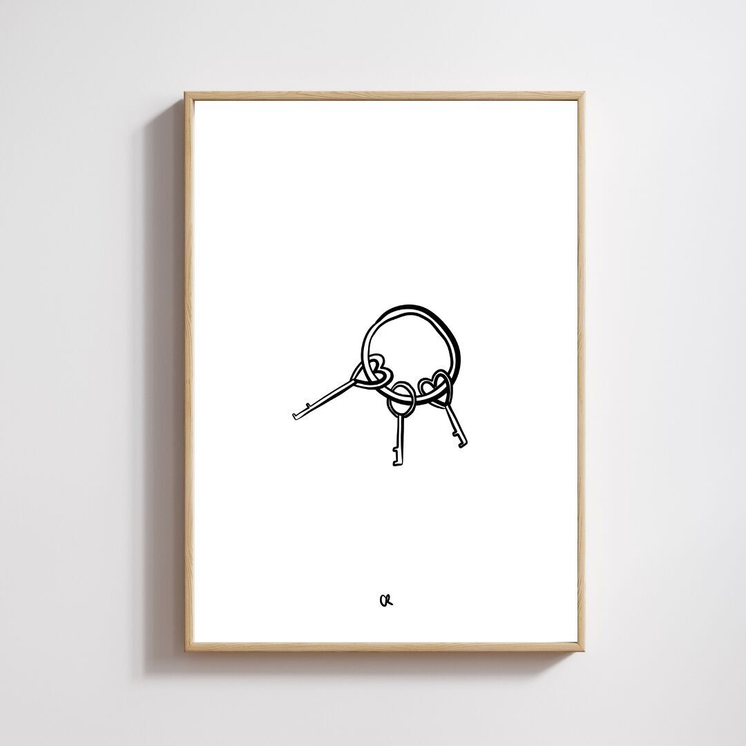 Illustrazione A5 "La mia persona chiave"