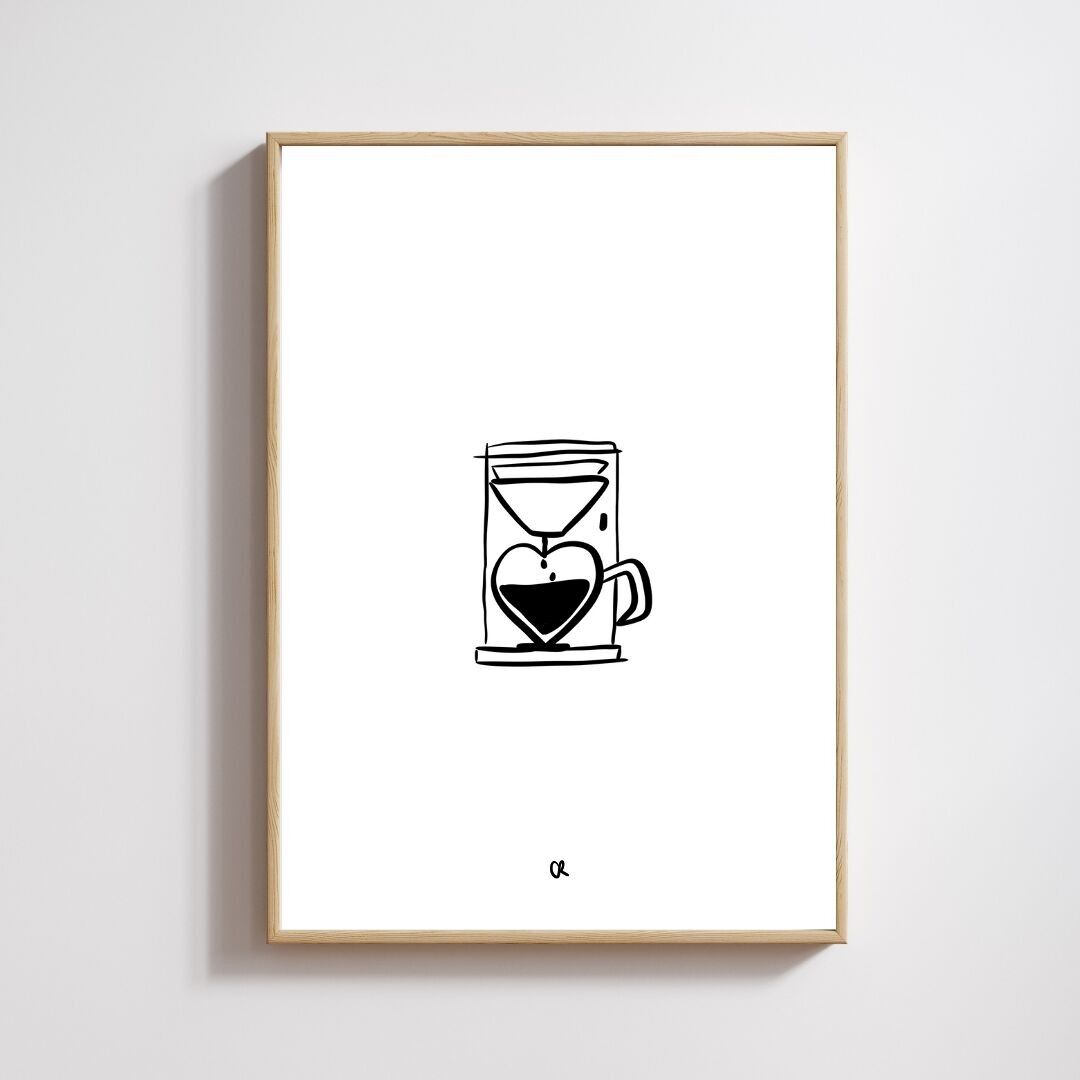 Illustrazione A5 "Filtro per caffè"