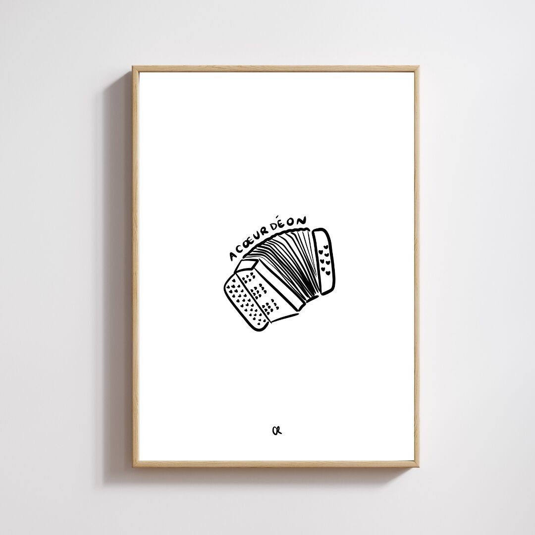 Illustrazione A5 "Acoeurdéon"